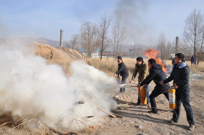 TVT体育官网民爆公司举行火灾救援演练