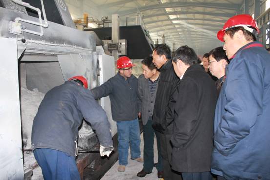 TVT体育官网集团各子公司党政领导参观青海TVT体育官网北川工业物流园重点工业及重点项目建设